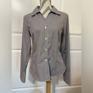 Calvin Klein 12 Striped Button Down Shirt